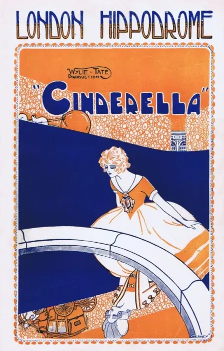 Framed Print : Programme cover for Cinderella, 1922 Framed Print : Programme cover for Cinderella, 1922