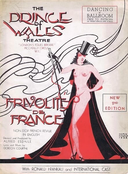 Programme cover for Frivolities de France