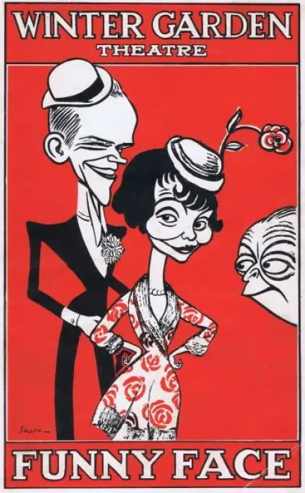 Framed Print : Programme cover for Funny Face, 1928 Framed Print : Programme cover for Funny Face, 1928