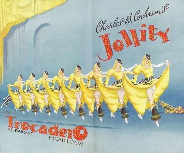 Programme cover for Jollity at the Trocadero