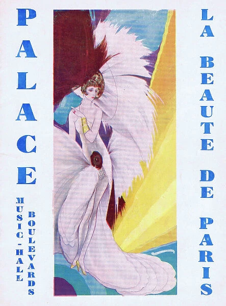 Programme cover for La Beaute de Paris