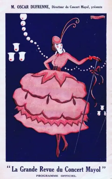 Framed Print : Programme cover for La Grande Revue Framed Print : Programme cover for La Grande Revue