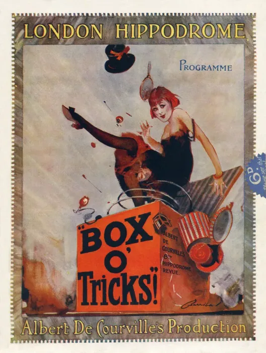 Framed Print : Programme cover for the London Hippodrome revue, Box o Tricks Framed Print : Programme cover for the London Hippodrome revue, Box o Tricks