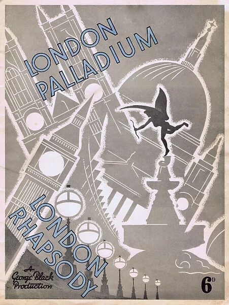 Programme cover for London Rhapsody, 1937