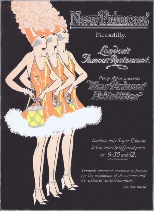 Framed Print : Programme cover for New Princes Frivolities Framed Print : Programme cover for New Princes Frivolities