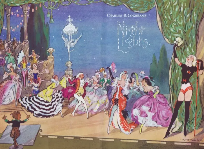 Framed Print : Programme cover for Night Lights at the Trocadero Framed Print : Programme cover for Night Lights at the Trocadero