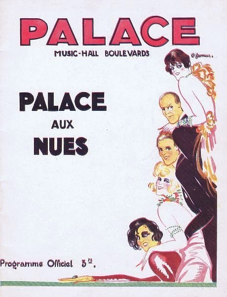 Programme cover for Palace Aux Nues
