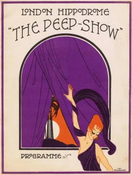 Framed Print : Programme cover for The Peepshow, 1921