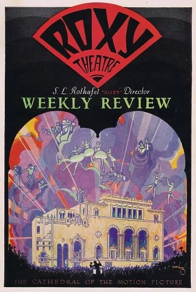 Programme cover for the Roxy Theatre, New York, 1927
