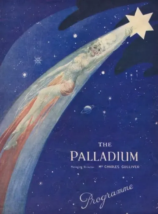 Framed Print : Programme cover for Sky High, 1925
