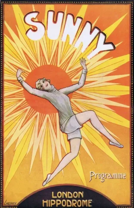Framed Print : Programme cover for Sunny, 1926 Framed Print : Programme cover for Sunny, 1926