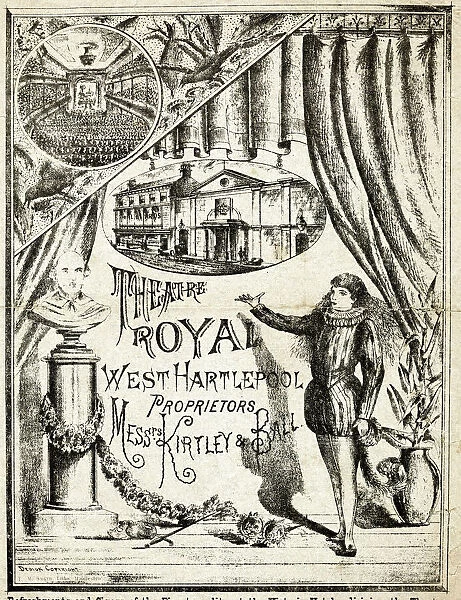 Programme cover, Theatre Royal, West Hartlepool