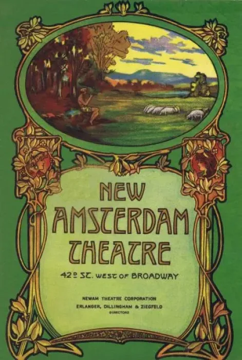Framed Print : Programme cover for Whoopee at the New Amsterdam Theatre, Ne