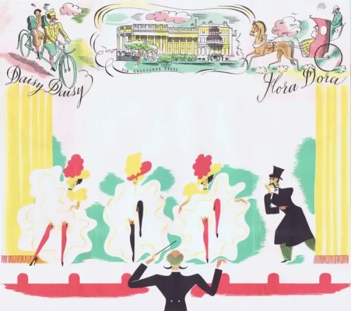 Framed Print : Programme for Grandfather Follies at the Grosvenor Framed Print : Programme for Grandfather Follies at the Grosvenor