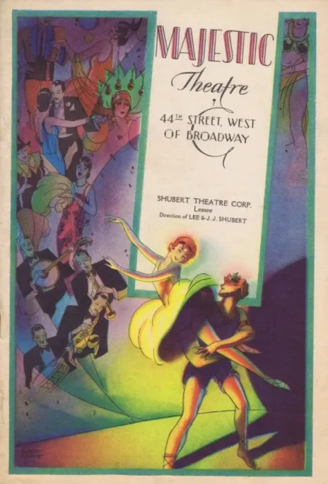 Framed Print : Programme for International Revue, New York, 1930 Framed Print : Programme for International Revue, New York, 1930