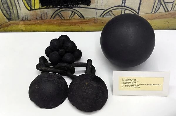 Projectile. Cannonballs. Modern Age. Artillery. 16th century