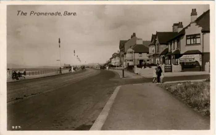 Framed Print : The Promenade, Bare, Lancashire Framed Print : The Promenade, Bare, Lancashire