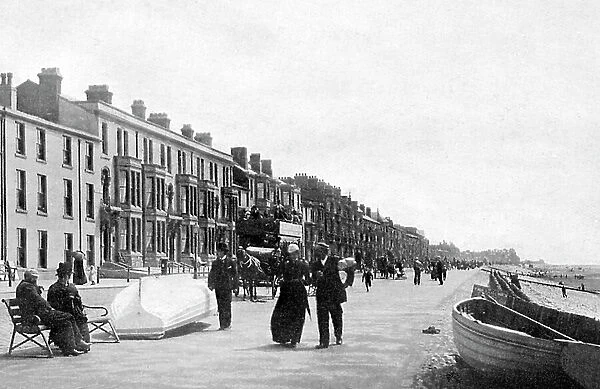Promenade, Blackpool early 1900's