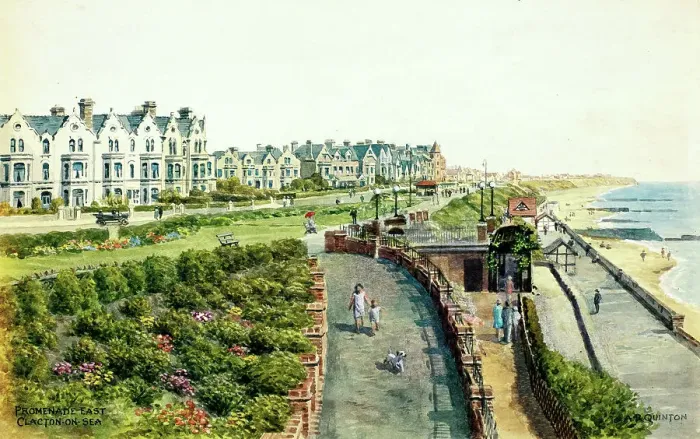 Framed Print : Promenade East, Clacton on Sea, Essex Framed Print : Promenade East, Clacton on Sea, Essex