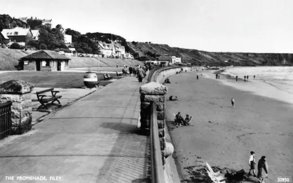 Filey, Yorkshire Beach Scene (annuncio ferroviario), grande