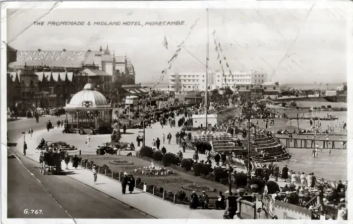 Framed Print : The Promenade, Morecambe, Lancashire Framed Print : The Promenade, Morecambe, Lancashire