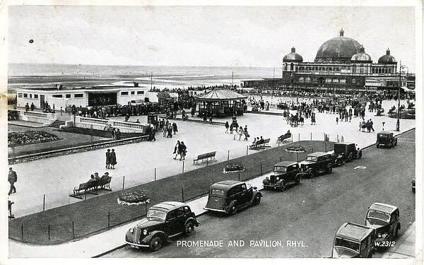 Promenade & Pavilion, Rhyl, Denbighshire
