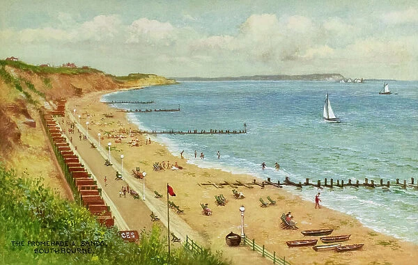 Promenade and Sands, Southbourne, Dorset