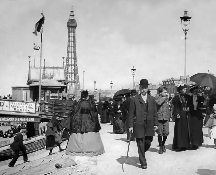 Framed Print : Promenade and Tower, Blackpool Framed Print : Promenade and Tower, Blackpool