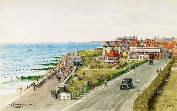 Framed Print : The Promenade, West, Bognor Regis, Sussex Framed Print : The Promenade, West, Bognor Regis, Sussex