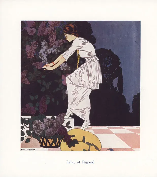 Framed Print : Promotional art for Lilas de Rigaud, Lilac of Rigaud Framed Print : Promotional art for Lilas de Rigaud, Lilac of Rigaud