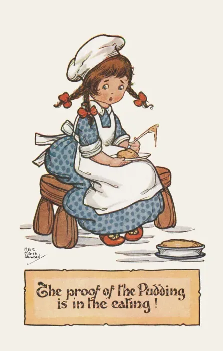 Framed Print : Proof of the Pudding Framed Print : Proof of the Pudding