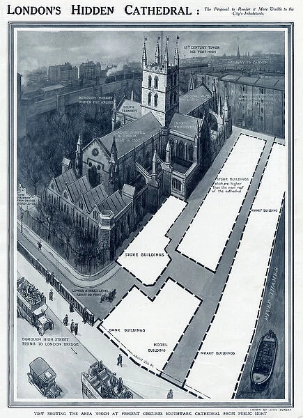 Proposal for Southwark Cathedral, London