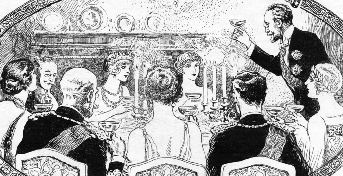 Framed Print : Proposing a Toast Framed Print : Proposing a Toast
