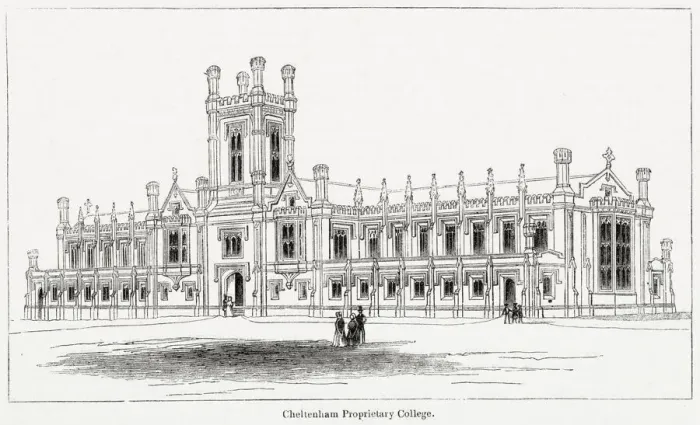 Framed Print : Proprietary College, Cheltenham, Gloucestershire Framed Print : Proprietary College, Cheltenham, Gloucestershire