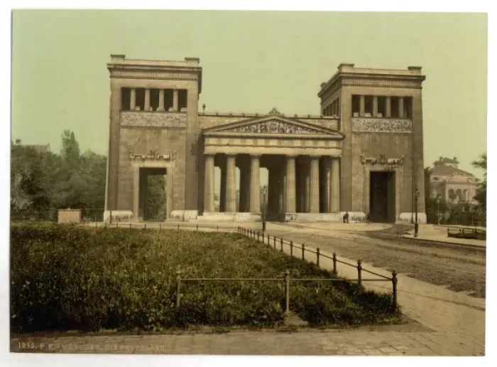 Framed Print : Propylaea, Munich, Bavaria, Germany Framed Print : Propylaea, Munich, Bavaria, Germany