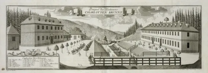 Framed Print : Prospect des tannhauser. Charlotten brunns Framed Print : Prospect des tannhauser. Charlotten brunns