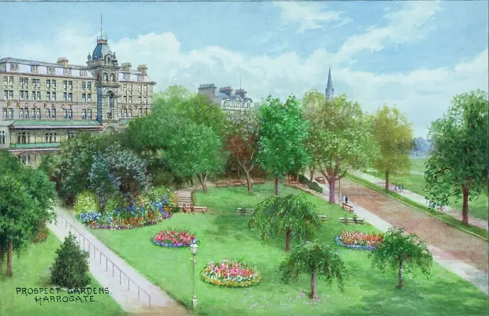 Framed Print : Prospect Gardens, Harrogate, North Yorkshire Framed Print : Prospect Gardens, Harrogate, North Yorkshire