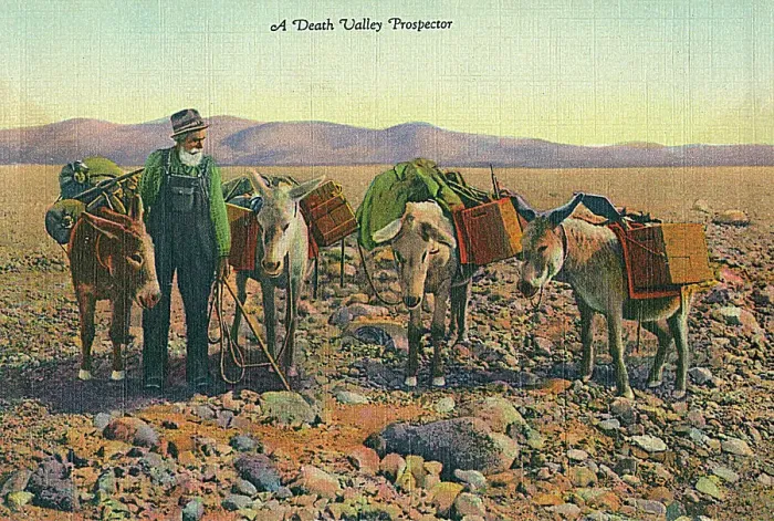 Framed Print : Prospector in Death Valley, California, USA