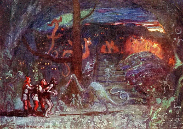 Framed Print : Prospero's cave, The Tempest, Shakespeare Framed Print : Prospero's cave, The Tempest, Shakespeare