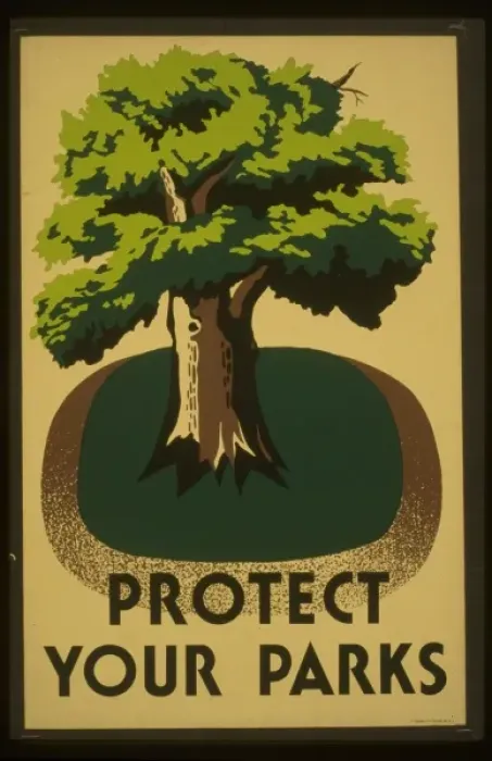 Framed Print : Protect your parks Framed Print : Protect your parks