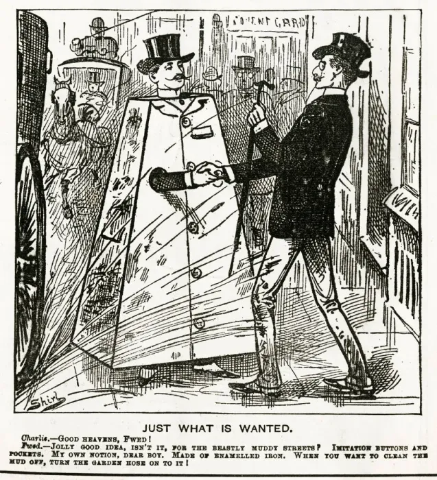 Framed Print : Protective wear 1886 Framed Print : Protective wear 1886