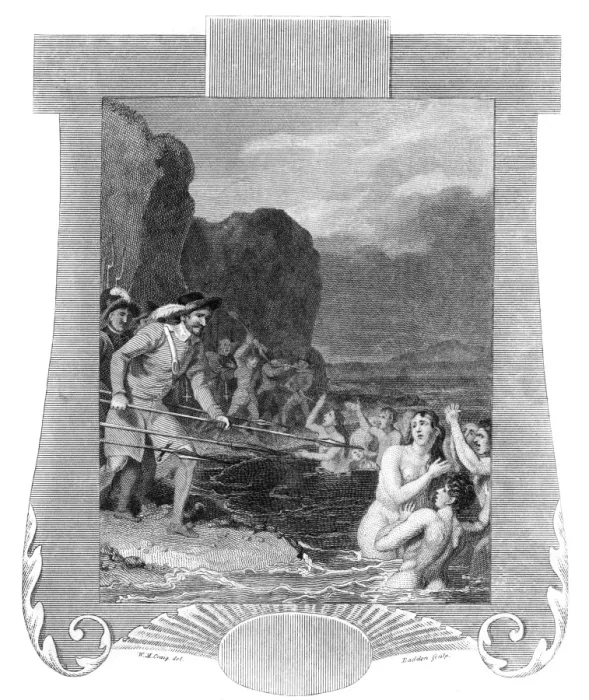 Framed Print : Protestants Drowned Framed Print : Protestants Drowned
