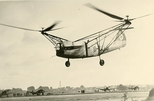 The prototype Focke Achgelis Fa223V1 Drache (Dragon), D-?