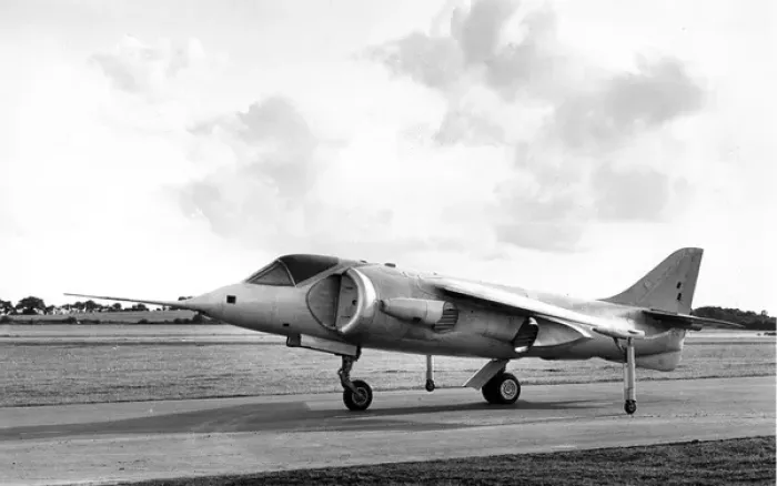Framed Print : A prototype Hawker P1127 Framed Print : A prototype Hawker P1127