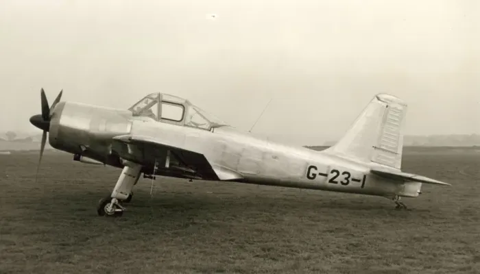 Framed Print : Third prototype Hunting P56 Provost, G-23-1 Framed Print : Third prototype Hunting P56 Provost, G-23-1