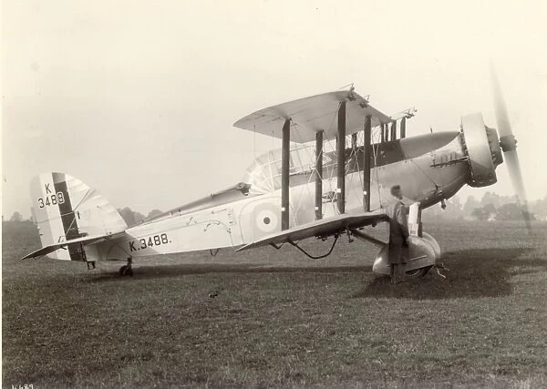The prototype Westland Wallace, K3488, modified to MkII