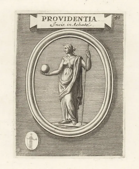 Framed Print : Providentia, Roman divine personification of foresight Framed Print : Providentia, Roman divine personification of foresight