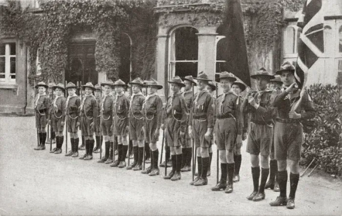 Framed Print : Provincial Police Orphanage, Redhill - Scout Troop Framed Print : Provincial Police Orphanage, Redhill - Scout Troop