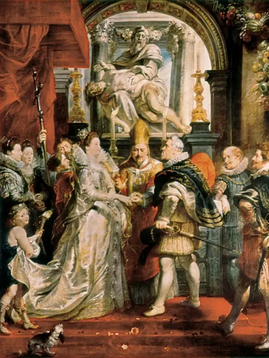 Framed Print : The Proxy Marriage of Marie de Medici and Henri IV Framed Print : The Proxy Marriage of Marie de Medici and Henri IV