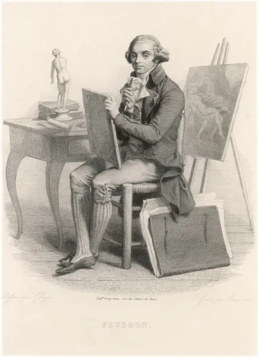 Framed Print : Prudhon (Gleyre) Framed Print : Prudhon (Gleyre)